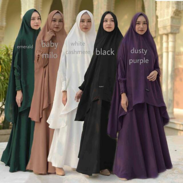 Set Hawwa dress / Gamis hawwa by Ayuka Winda
