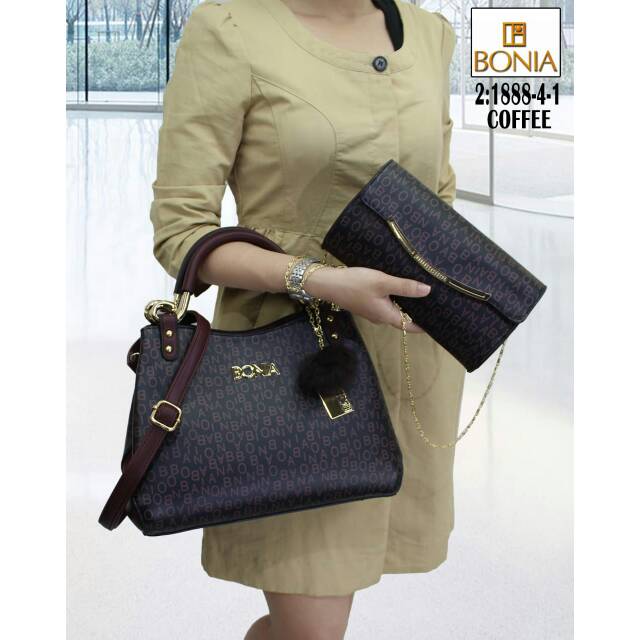 TAS SLEMPANG MERK BONIA SET