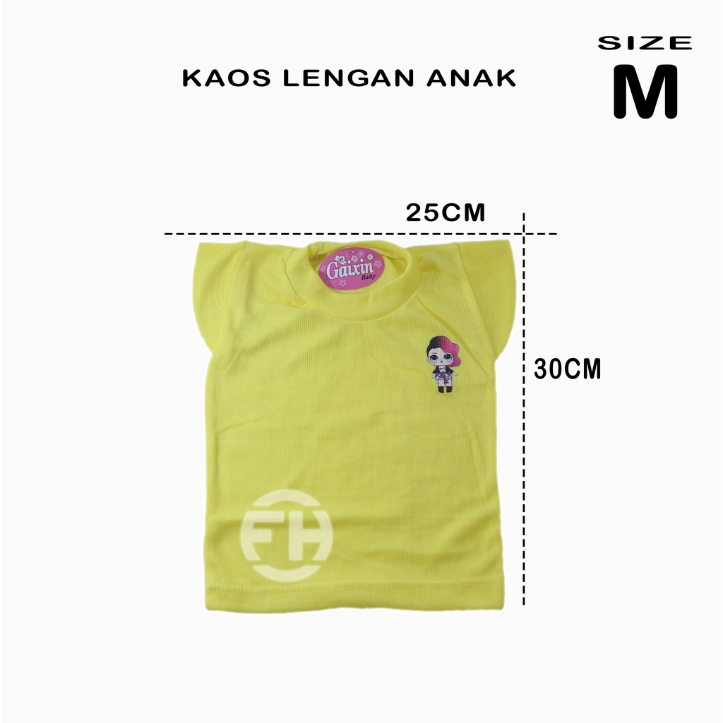 Kaos Bayi Lengan Pendek / Baju Bayi / Kaos Dalam Bayi