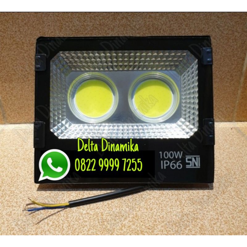 lampu sorot led 100 watt outdoor / lampu tembak 100watt LED