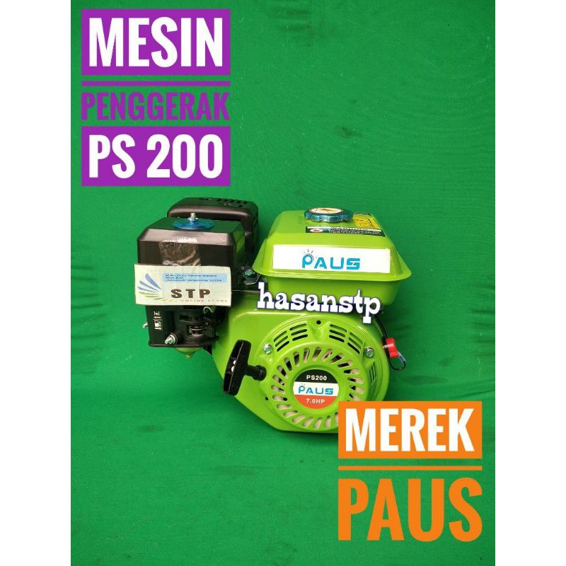 mesin penggerak gx 200paus