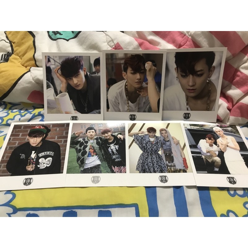 TAO CHANYEOL LUHAN EXO OFFICIAL PHOTOCARD POSTCARD ZTAO HUANG ZITAO KPOP