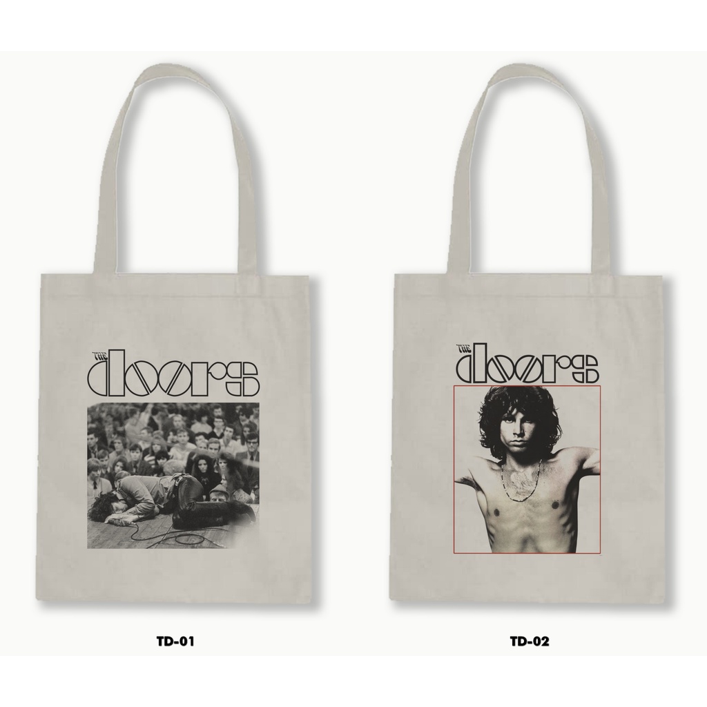 TOTE BAG BLACU - THE DOORS