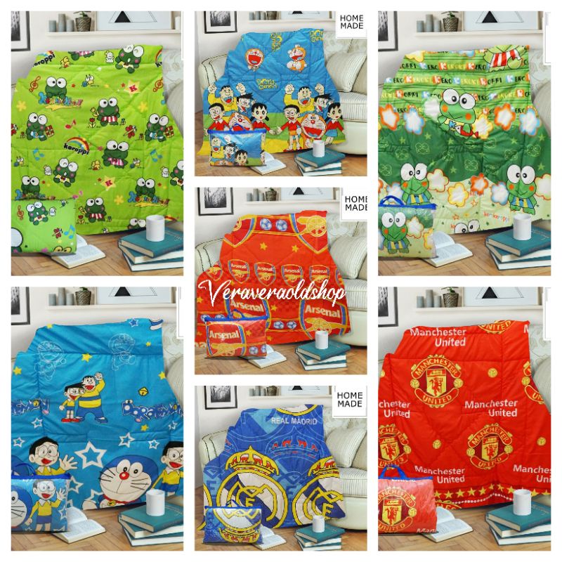 BALMUT (BANTAL SELIMUT) KARAKTER/BOLA UKURAN 150X200