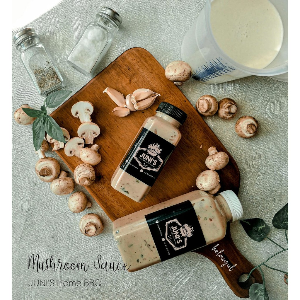 

Saus Jamur Mushroom Sauce 250 ml Junis Best Seller Bandung