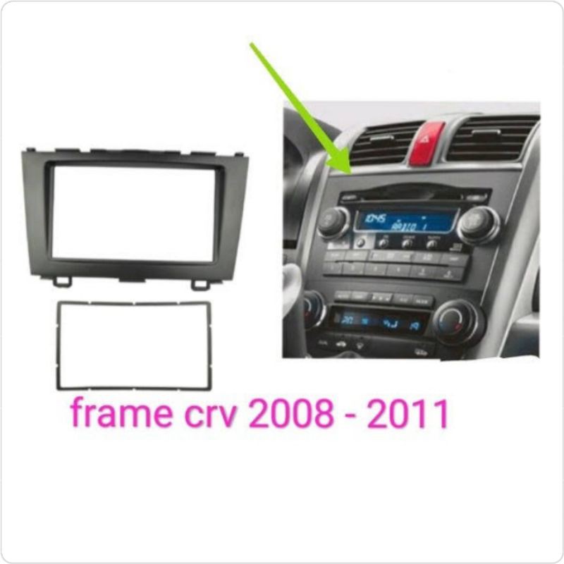 Frame Doubel Din CRV 2008-2011 / Head Unit