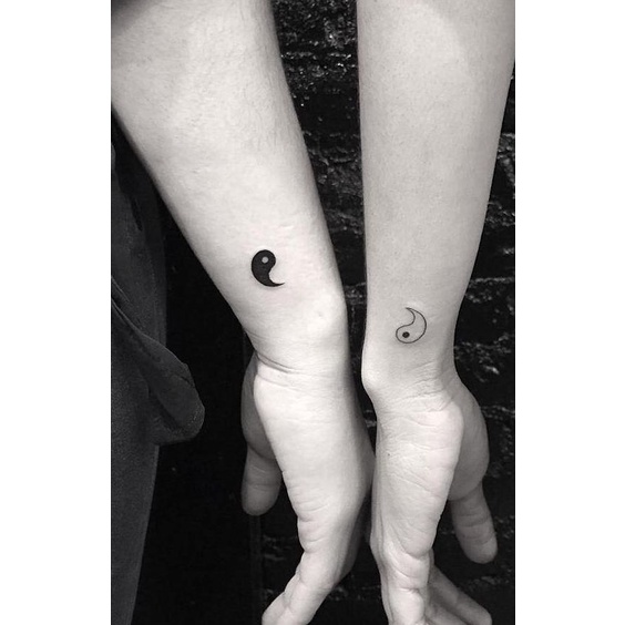 【Couple Series】 Sepasang Tato Temporer Anti Air / Tattoo Temporary / Dapat 2 piece