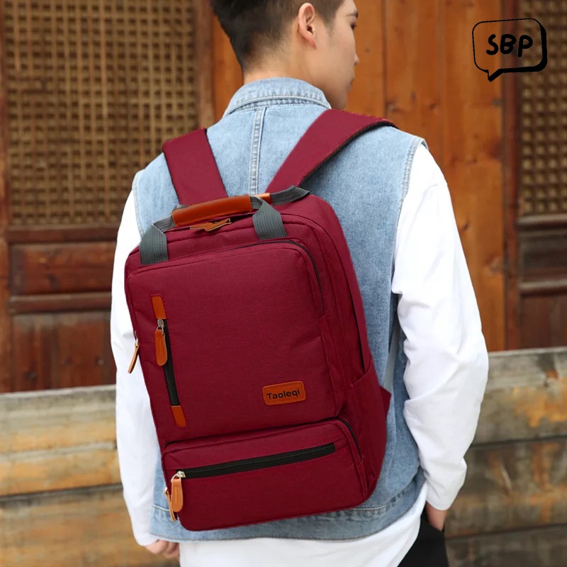 COD - Tas Ransel Laptop 14inc Backpack Lokal Original Dewasa Pria/Wanita Model Terbaru 2022