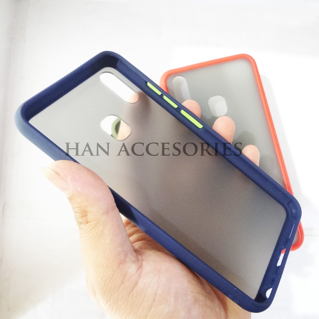 (PAKET HEMAT) Case Fuze Dove + Temperred Glass VIVO Y12/Y15/Y17/Y19/Y20/Y20i/Y30/Y50/Y91/Y93/Y95/Y91C Hardcase / Matte Colour / Case Candy