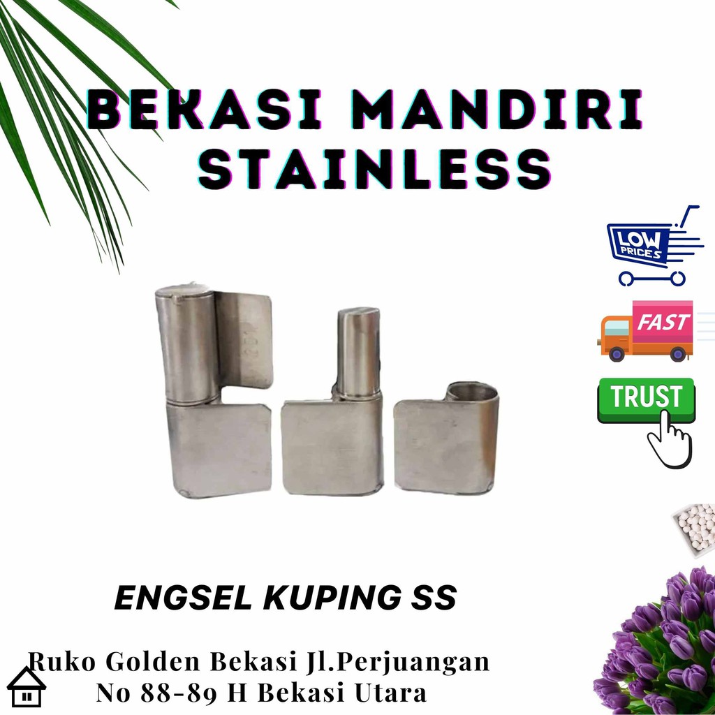Engsel Kuping Stainless Steel Sus 201