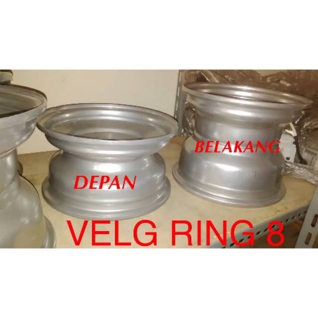 FREE ONGKIR  BISA COD VELG R8 ATV 110CC LUBANG BAUT 4 UTK BAN DEPAN / BELAKANG KANAN DAN KIRI SAMA