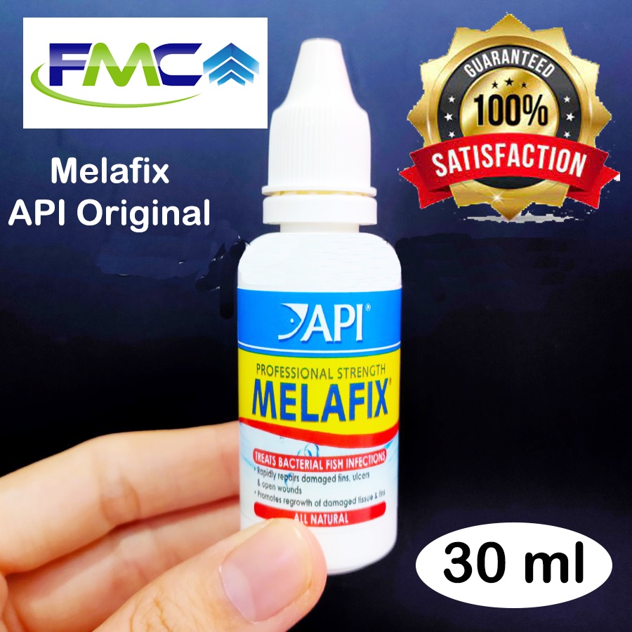 Melafix Original Obat Ikan API Ori Ikan Cupang Hias Guppy Koi Koki Louhan Chana Discus Arwana Kebutuhan Aquarium Aquatic