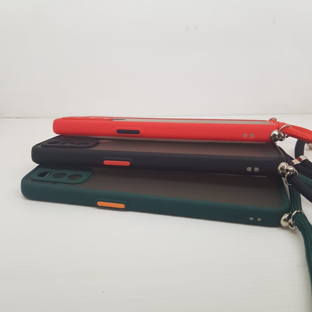 Soft Case Doff Tali Layard / Casing Bumper Aero Anti Crack HP Xiaomi Redmi 9A [IMPORT.ACC]