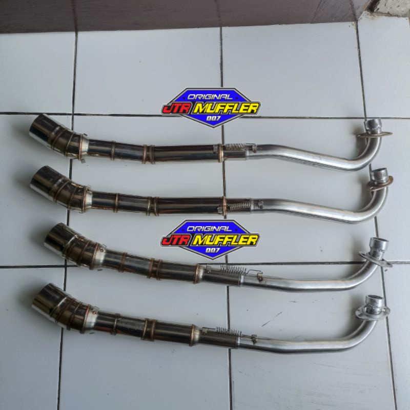 Leher leheran knalpot Supra x 125 supra fit revo absolute Fit revo Fi x blade 110 125 kharisma 125