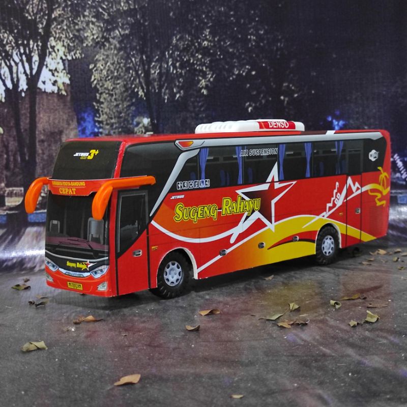 Miniatur Bus Sugeng Rahayu shd