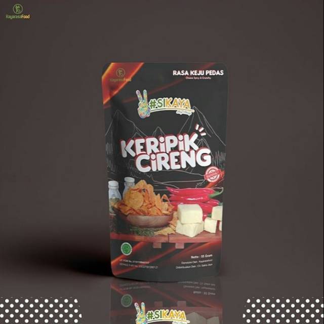 

Keripik Cireng Sikaya Keju Pedas