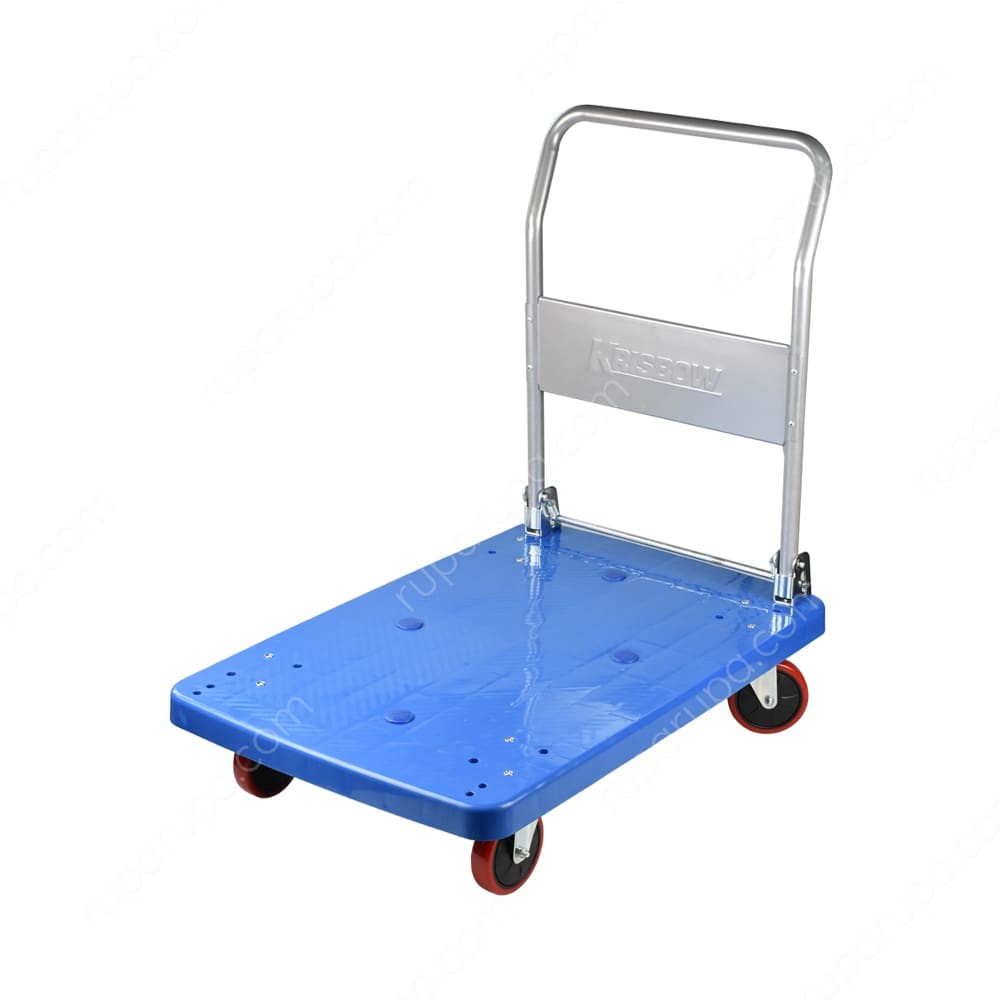 KRISBOW 300 kg troli Fiber/trolley/hand truck/dorongan lipat barang