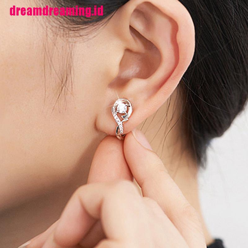 1 Pasang Anting Stud Magnetik Untuk Menurunkan Berat Badan