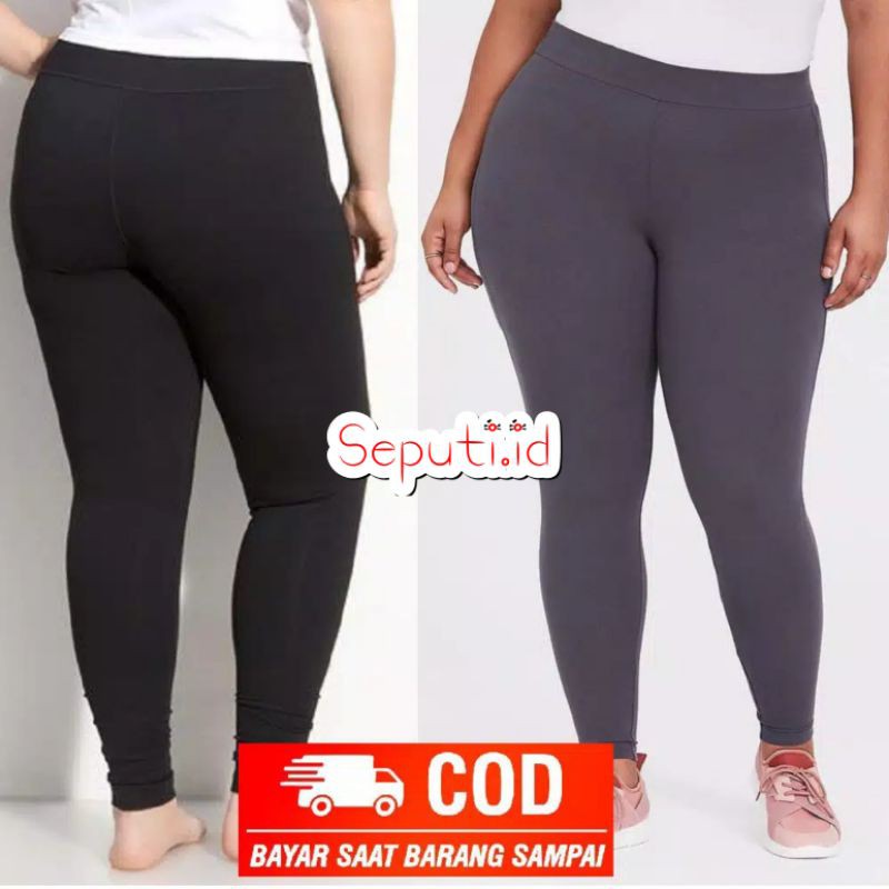 Legging Soft Rayon Kaos XXL - XXXL / Legging Panjang