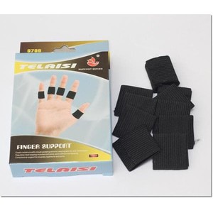 Finger Support Telaisi Deker Pelindung 10 Jari Tangan engkel band basket volly ball protector Terba