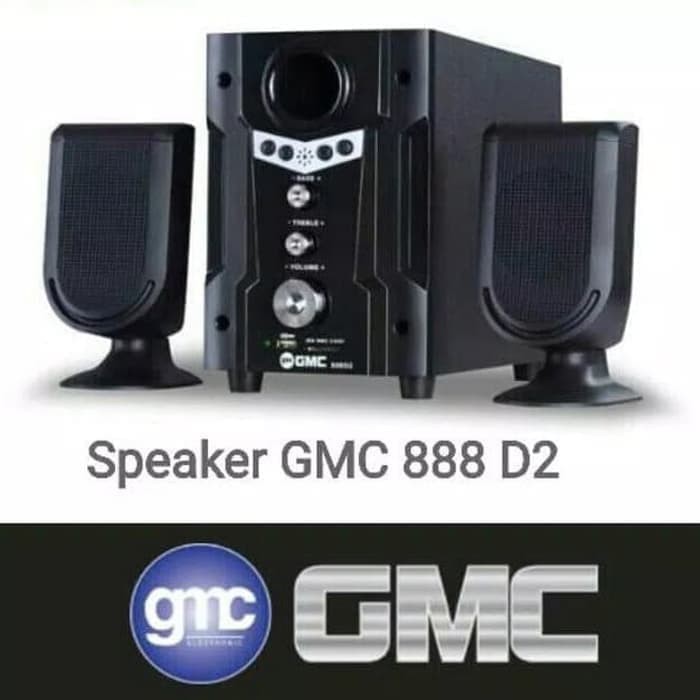 Speaker GMC 888D2 BT Bluetooth Aktif Multimedia Speker