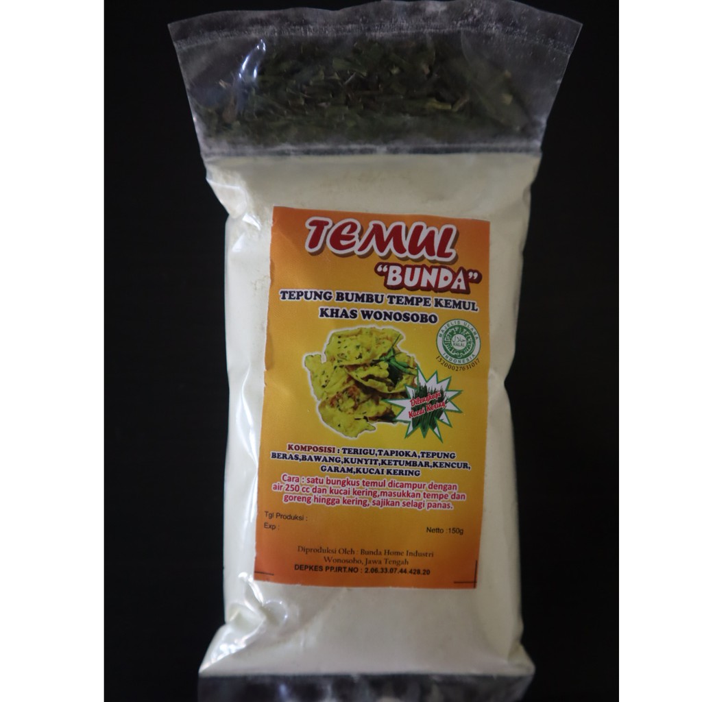 

Tepung Tempe Kemul Bunda