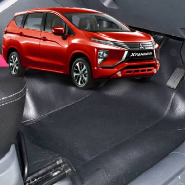 Karpet Dasar Mobil Peredam Mitsubishi Xpander Bahan Tebal Full Set Kd107 Shopee Indonesia