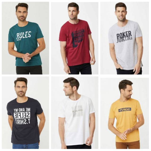 [CA] Kaos Pria Branded - INEXTENSO Men Tshirt