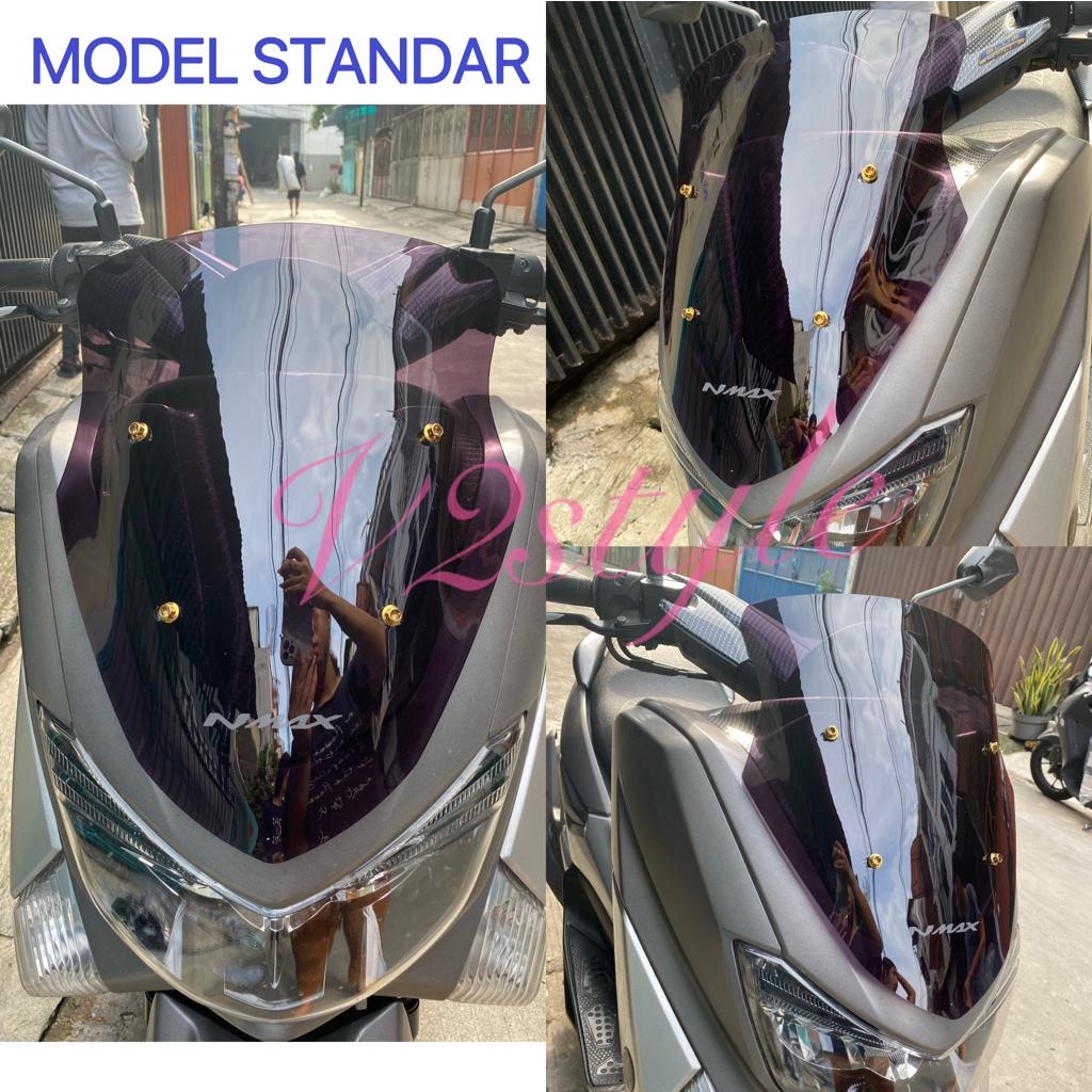 VISOR NMAX WINDSHIELD YAMAHA ALL NMAX / OCITO 7 MODEL VARIASI WARNA BENING RYBEN SMOKE BIRU HITAM BAUT VISOR NMAX BESAR TDR JENONG SIRIP NMAX OCITO MODEL STANDAR VECTOR BATMAN TEBAL VISOR NMAX NEW NMAXKACA ANGIN DEPAN NMAX BARU LAMA BAUT MUR ANTI JEBOL