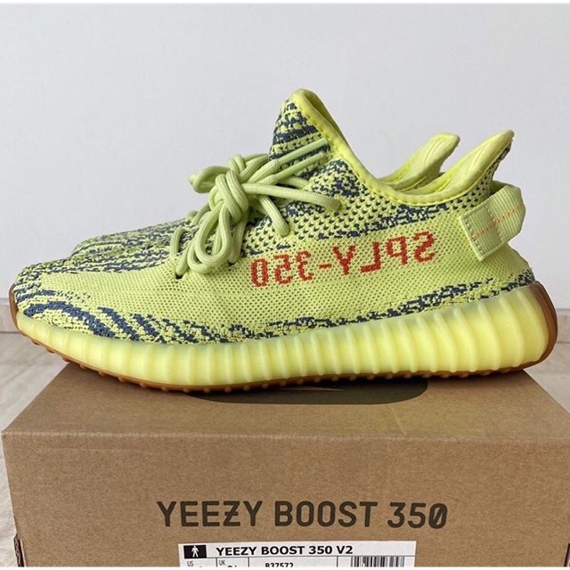 350 v2 frozen yellow