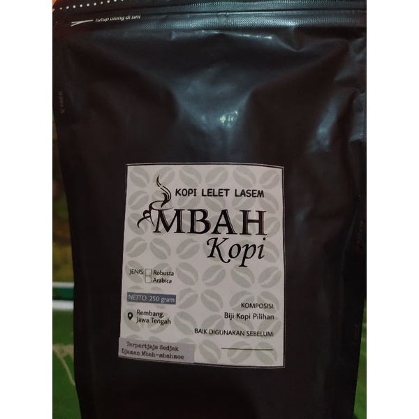 

mbah kopi kopi lelet lasem (250g)