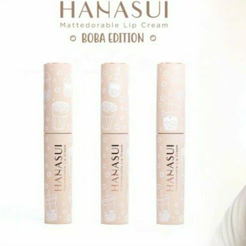 HANASUI LIP CREAM BOBA SERIES