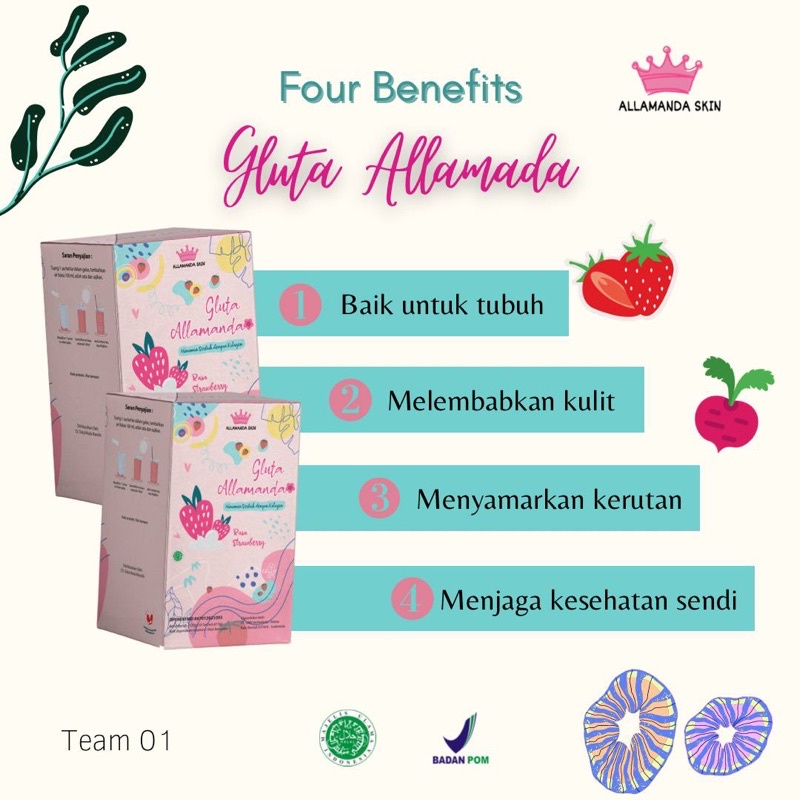 

GLUTA ALLAMANDA ECER PER PCS