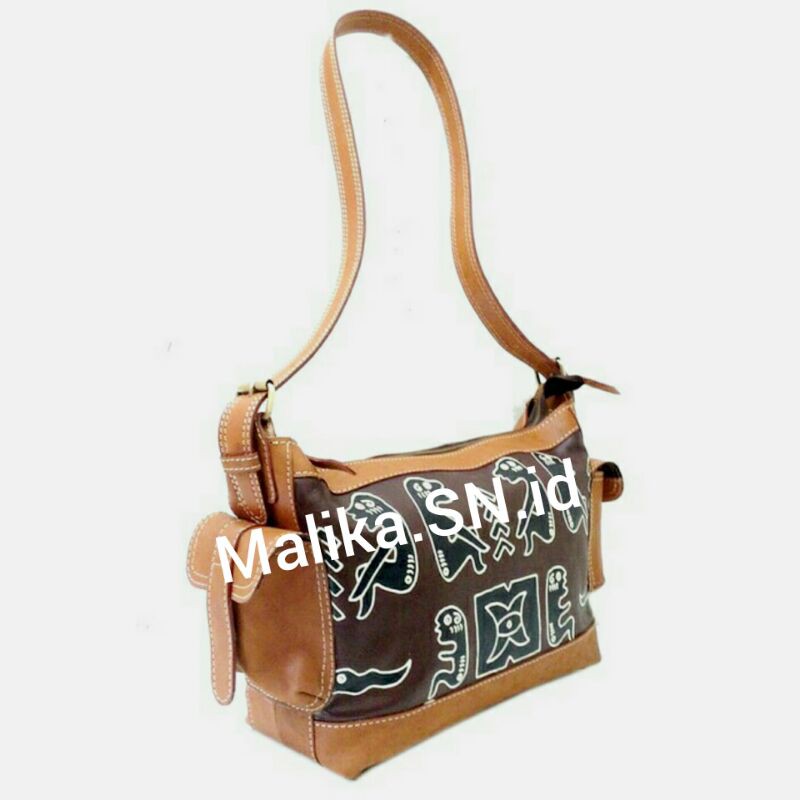 

malika.SN.id real tas slempang vintage lukis terlaris di shopee - carrol bag lukis vintage