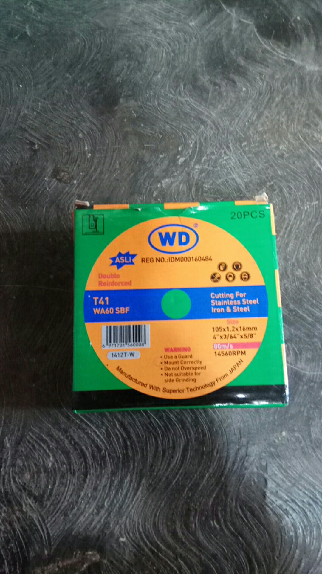Ecer Batu Potong Wd 4 Original