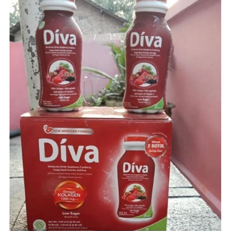 Diva Beauty Drink isi 6 botol