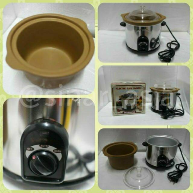 Slow Cooker Akebonno 1,5 liter , penanak elektrik | Shopee Indonesia