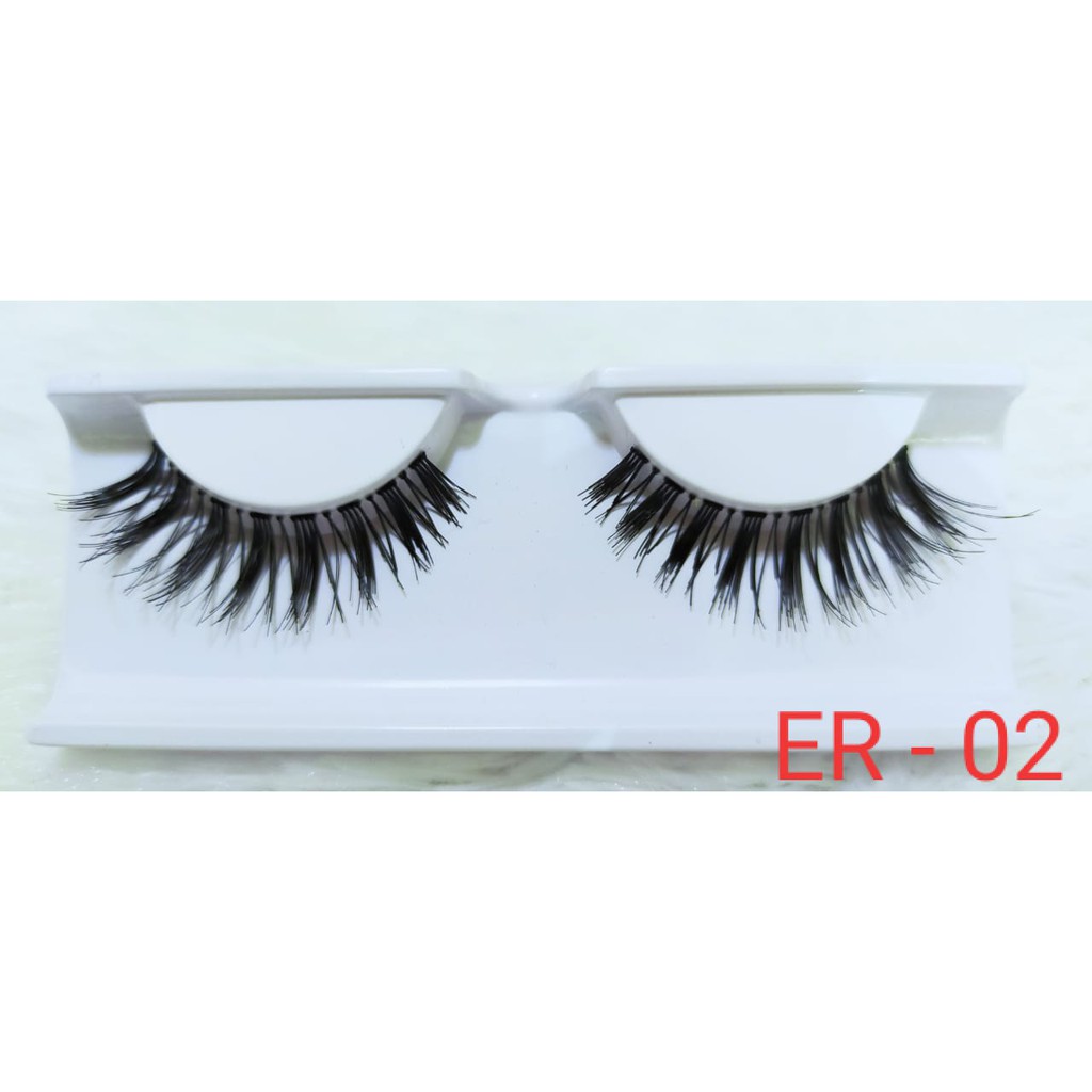 ER - 02 Bulu Mata Palsu / Eyelash Extention / Bulu Mata Murah TIDAK TERMASUK PENUTUP MIKA