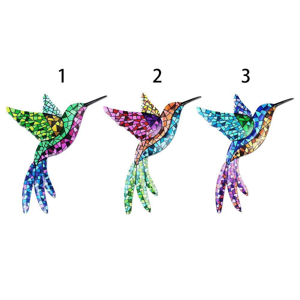 Populer Patung Teras Ornamen Hummingbird Logam Dekorasi Rumah Kerajinan Taman Indoor Outdoor