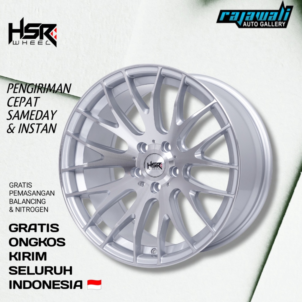 Velg Mobil Racing R18 Ring 18 HSR NIFTY Pelek Mercy/Mercedes CLA CLS BMW Alpina