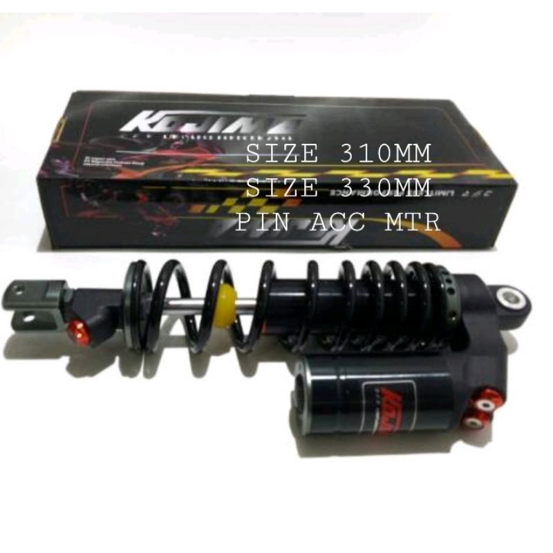 shokbeker shok tabung model wp size 310mm/330mm untuk semua motor metic produk 100% sesuai ikln