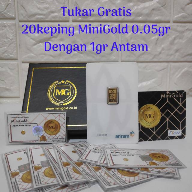 Mini Gold Logam Mulia 24 K Indonesia