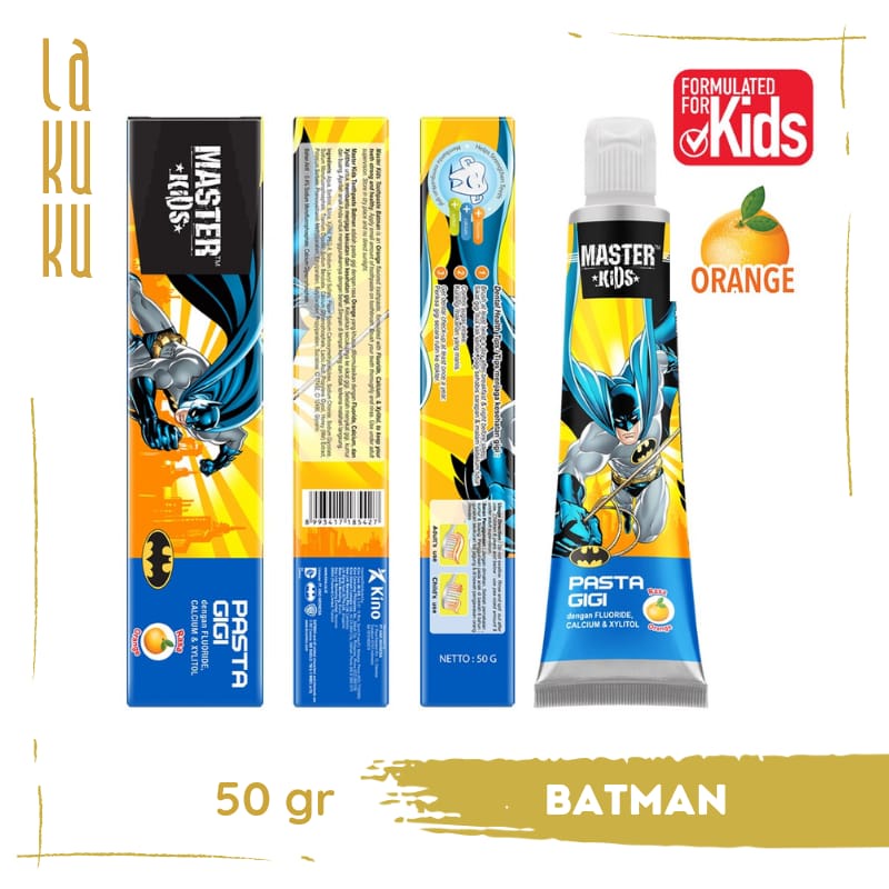 Lakuku - Master Kids Odol Pasta Gigi Superhero Fluoride Marvel