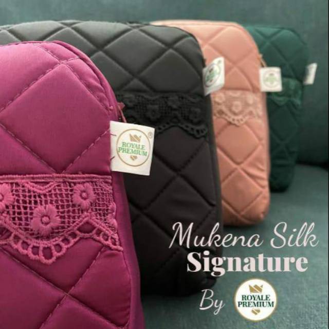 Mukena royale premium silk signature