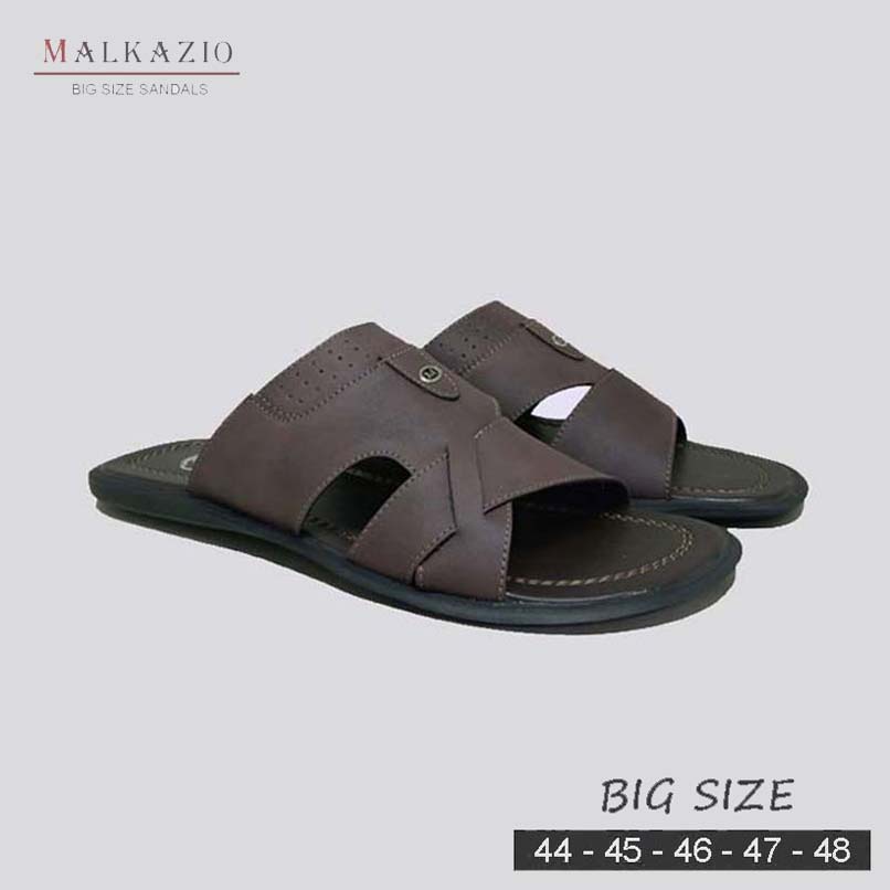 SANDAL UKURAN JUMBO | Sendal Kulit Asli - Sandal Pria Ukuran Besar Big Size 44 45 46 47 48 | ORIGINAL Mzio J06 Series