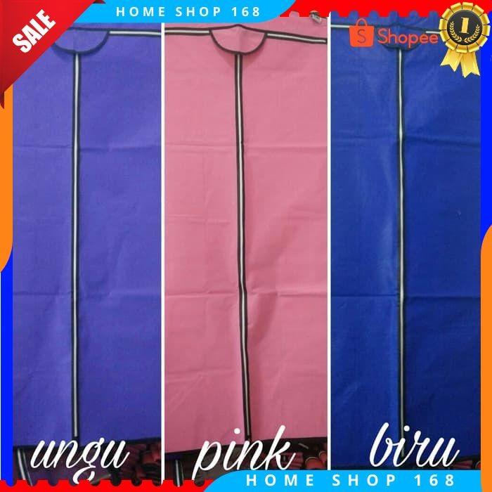 SARUNG COVER LEMARI BAJU PORTABLE /ALMARI TEMPAT PAKAIAN COVER TK 086