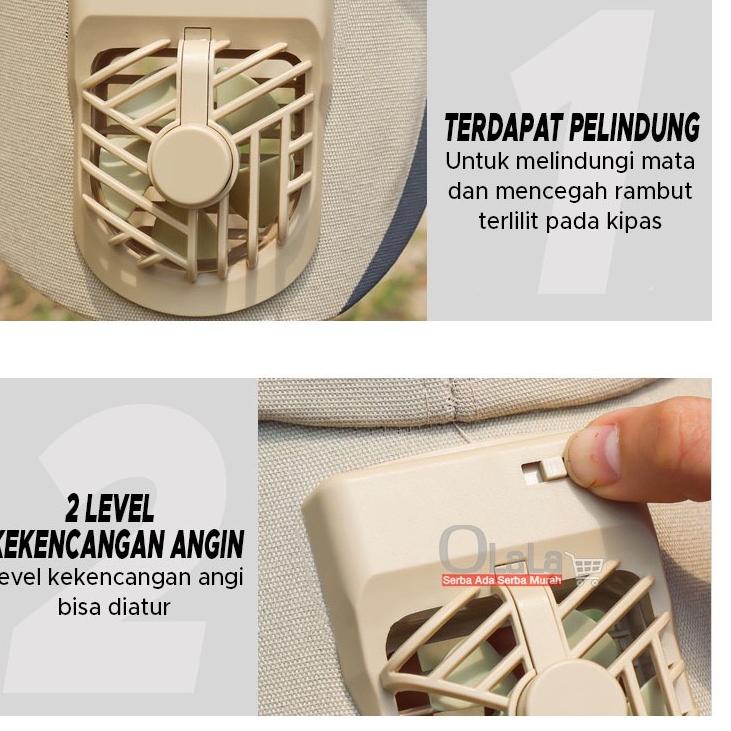 Telah Hadir.. TOPI KIPAS ANGIN MINI USB MZ-1159