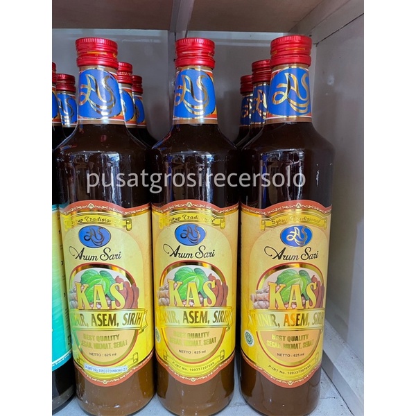 

Kunir Asem Sirih Arum Sari 625ml [ Botol Kaca ]