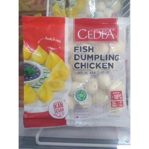 

CEDEA DUMPLING AYAM 500G, DUMPLING CHICKEN ,CEDEA