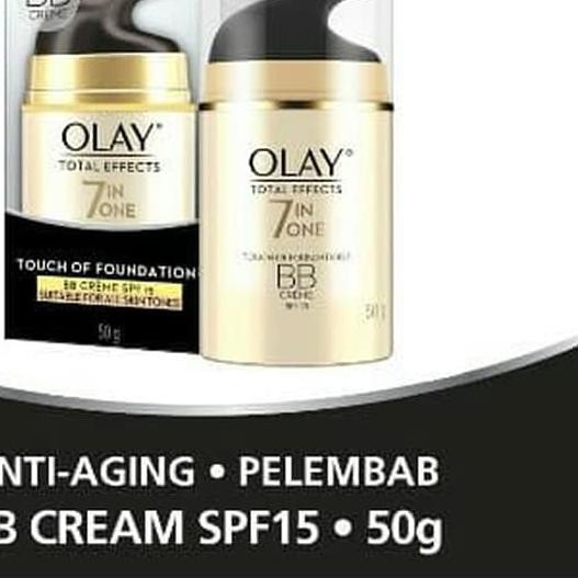 ♀ Olay Total Effects 7 in One Touch of Foundation BB Cream Spf15 50gr ✱